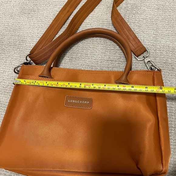 Longchamp Nylon Satchel / Crossbody Bag – Tan - Picture 6 of 7
